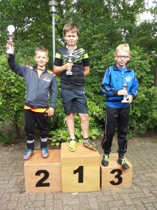 1. Tim Borggreve 2. Maarten Hoonberg 3. Kevin Lucas